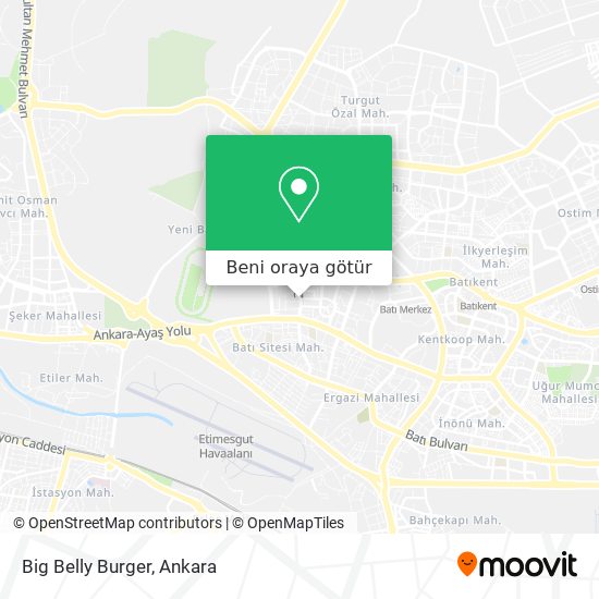 Big Belly Burger harita