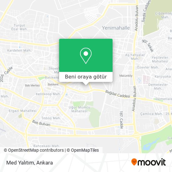 Med Yalıtım harita