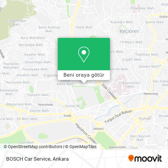 BOSCH Car Service harita