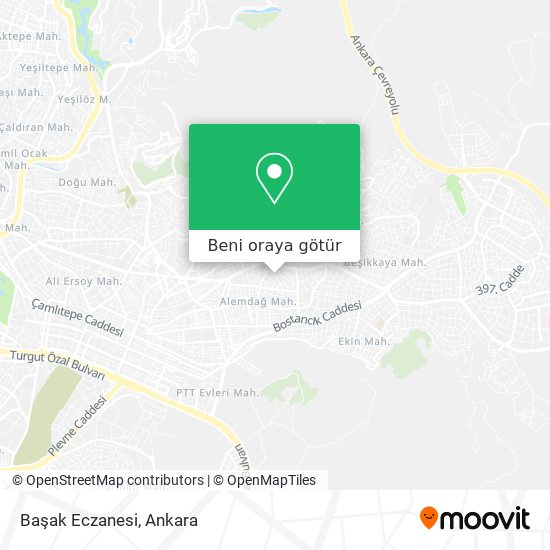 Başak Eczanesi harita