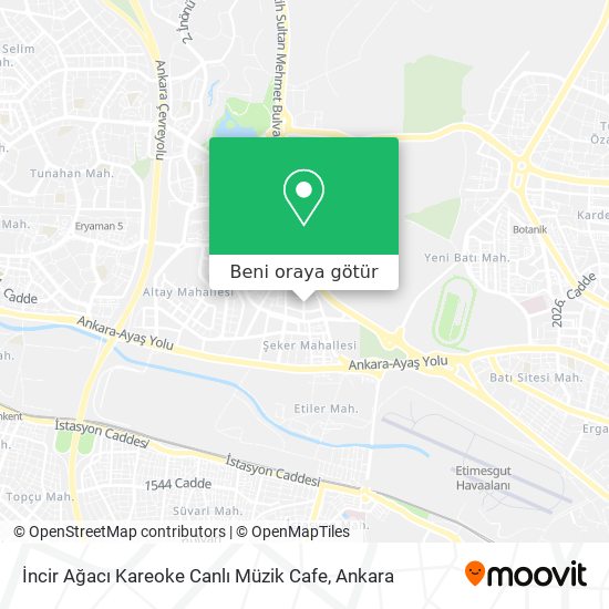 İncir Ağacı Kareoke Canlı Müzik Cafe harita