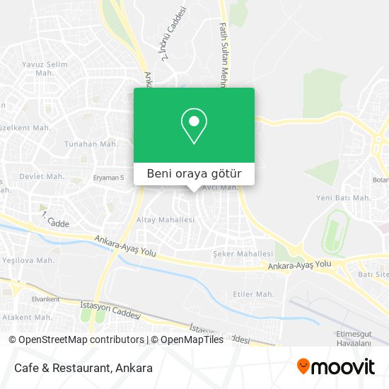 Cafe & Restaurant harita