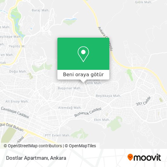 Dostlar Apartmanı harita
