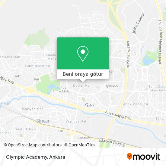 Olympic Academy harita