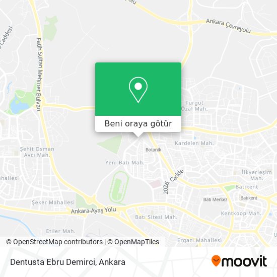 Dentusta Ebru Demirci harita