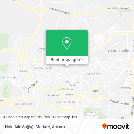 Nolu Aile Sağlığı Merkezi harita