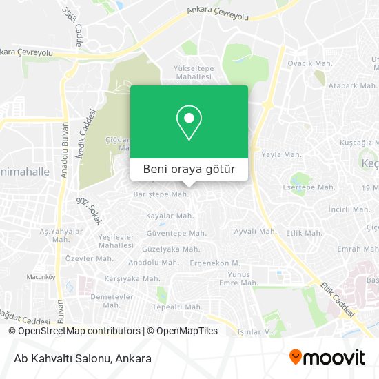 Ab Kahvaltı Salonu harita