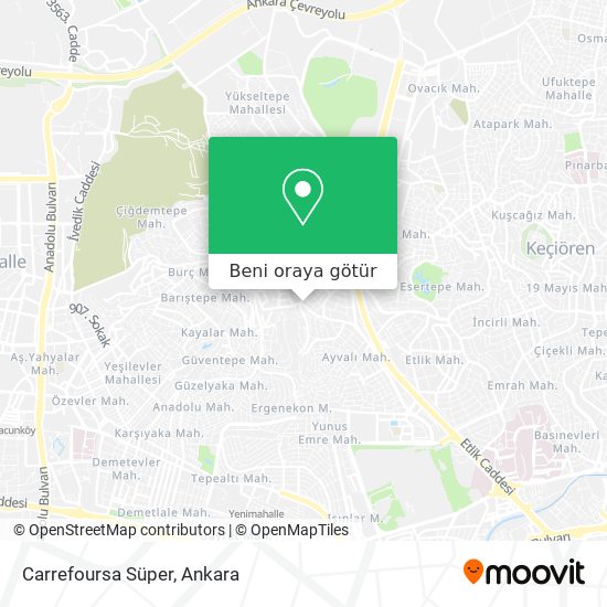 Carrefoursa Süper harita