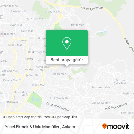 Yücel Ekmek & Unlu Mamülleri harita