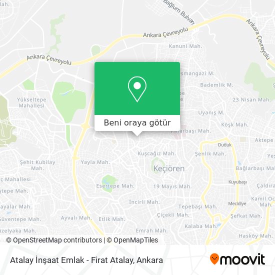 Atalay İnşaat Emlak - Firat Atalay harita