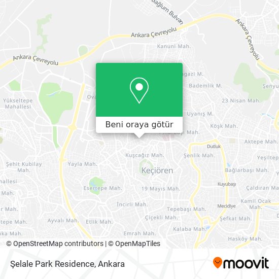 Şelale Park Residence harita