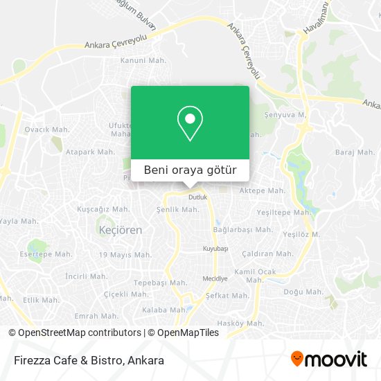 Firezza Cafe & Bistro harita