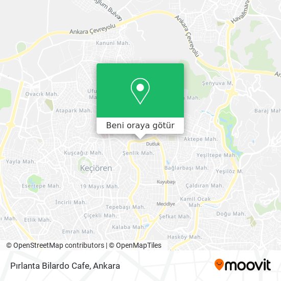 Pırlanta Bilardo Cafe harita