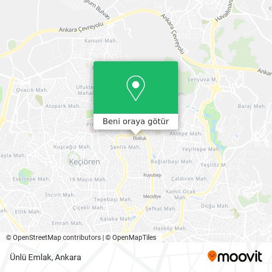Ünlü Emlak harita
