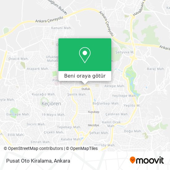 Pusat Oto Kiralama harita