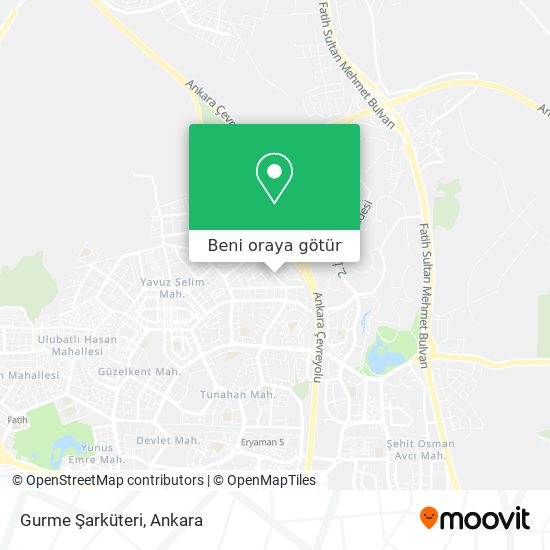 Gurme Şarküteri harita