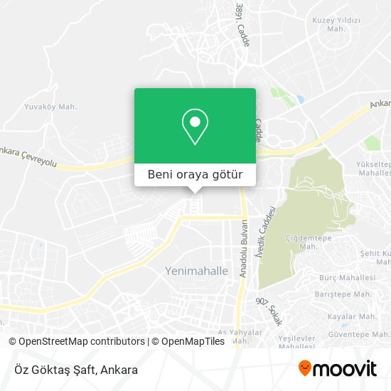 Öz Göktaş Şaft harita