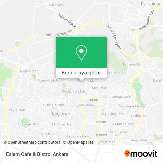 Eslem Cafe & Bistro harita