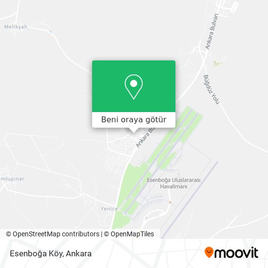 Esenboğa Köy harita