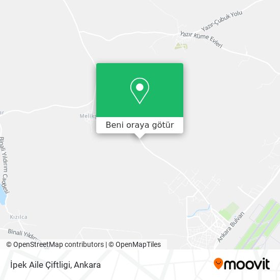 İpek Aile Çiftligi harita