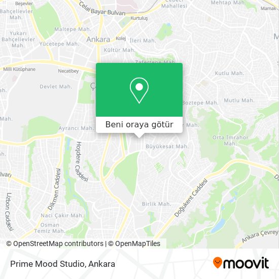 Prime Mood Studio harita