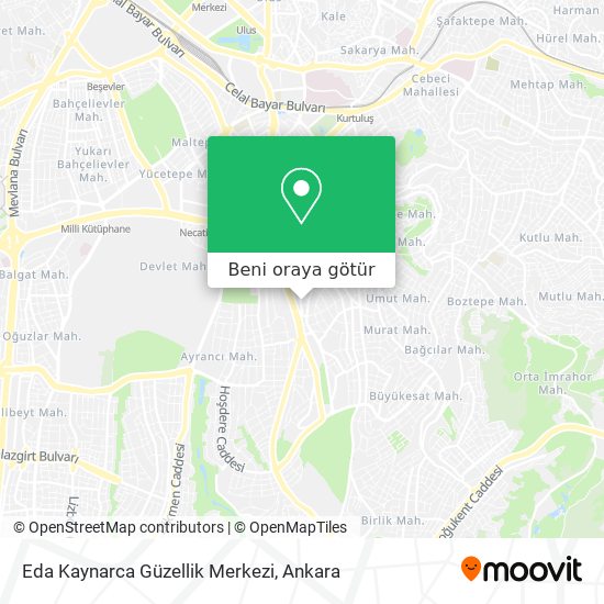 Eda Kaynarca Güzellik Merkezi harita