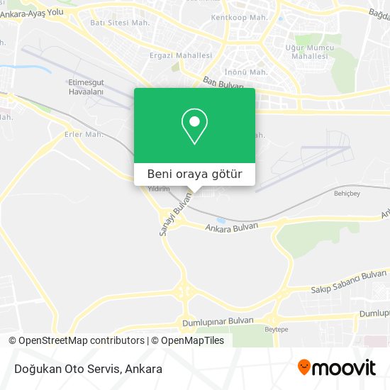 Doğukan Oto Servis harita