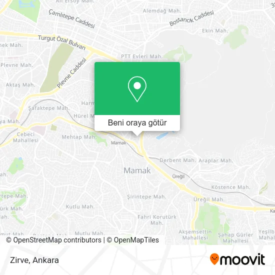 Zirve harita
