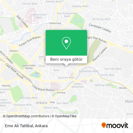 Emır Alı Tatlıbal harita