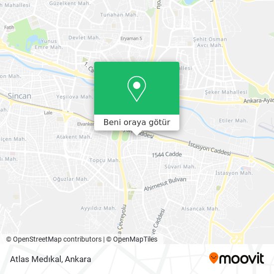 Atlas Medıkal harita