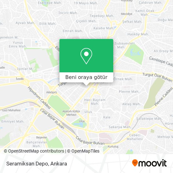 Seramiksan Depo harita