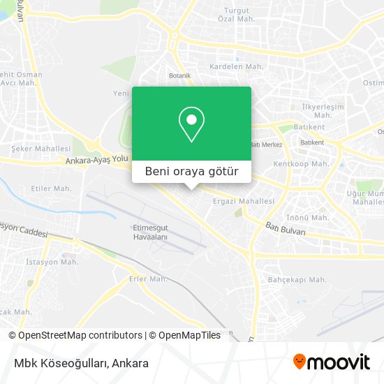 Mbk Köseoğulları harita