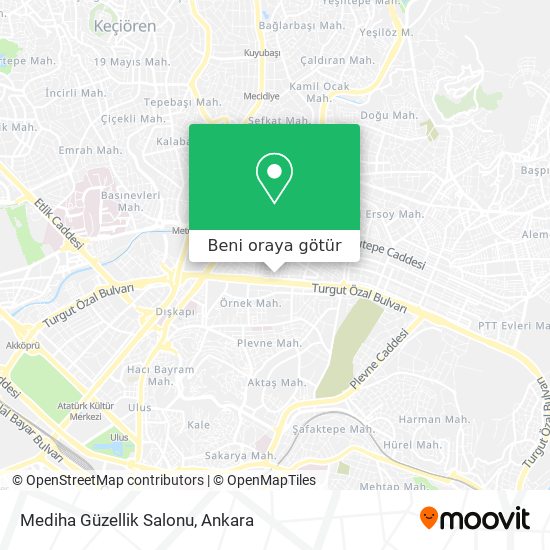 Mediha Güzellik Salonu harita