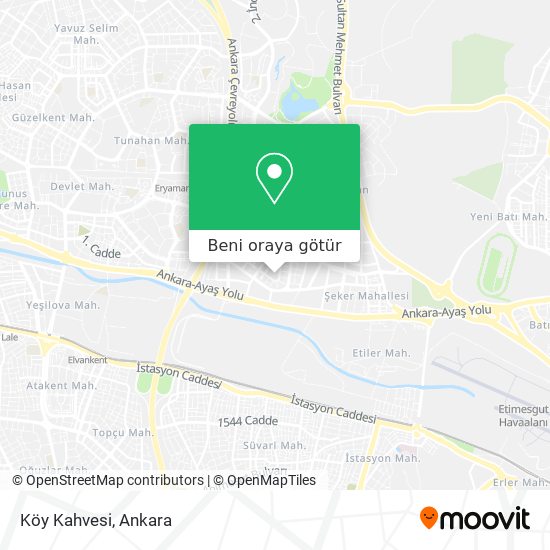 Köy Kahvesi harita
