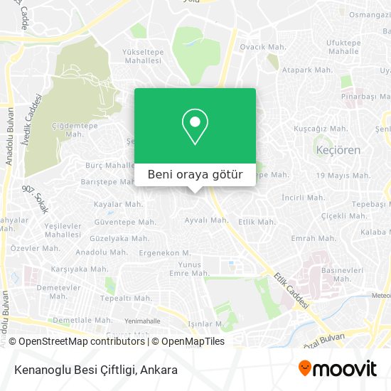 Kenanoglu Besi Çiftligi harita