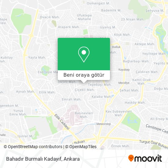 Bahadır Burmalı Kadayıf harita