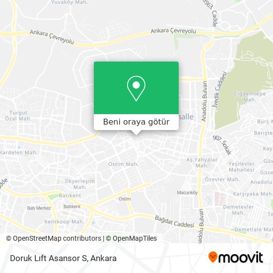 Doruk Lıft Asansor S harita