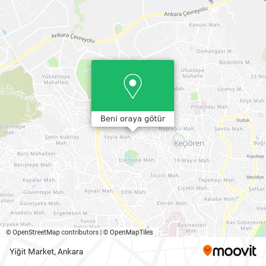 Yiğit Market harita