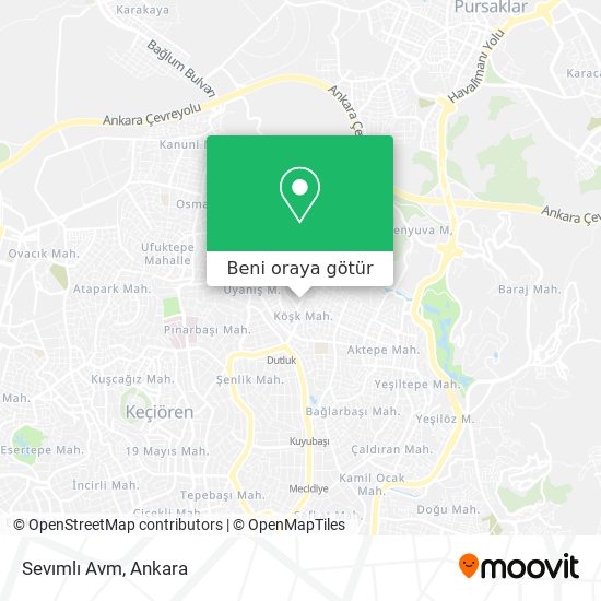 Sevımlı Avm harita