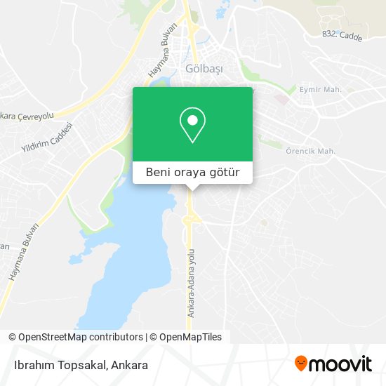 Ibrahım Topsakal harita