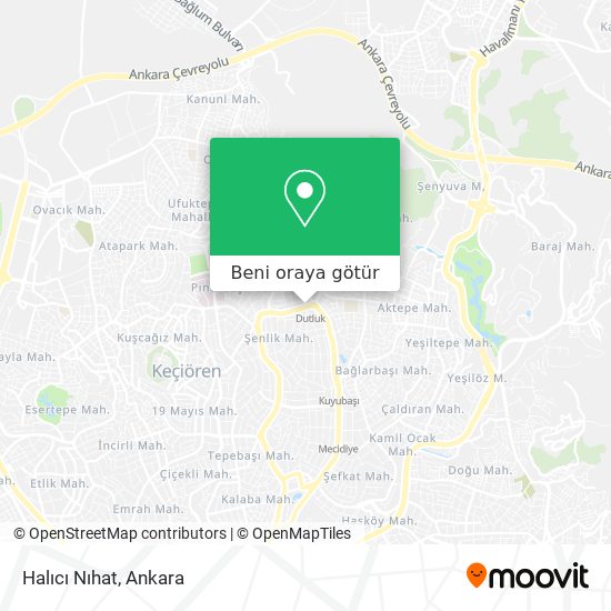 Halıcı Nıhat harita