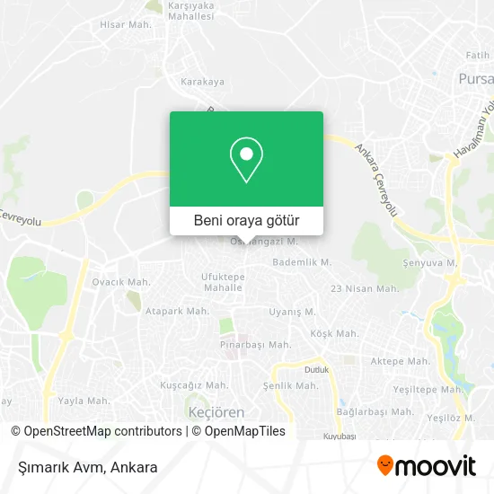 Şımarık Avm harita