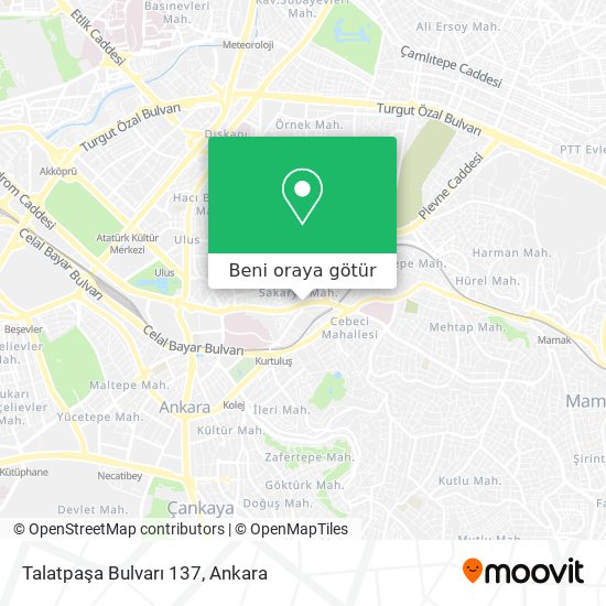 Talatpaşa Bulvarı 137 harita