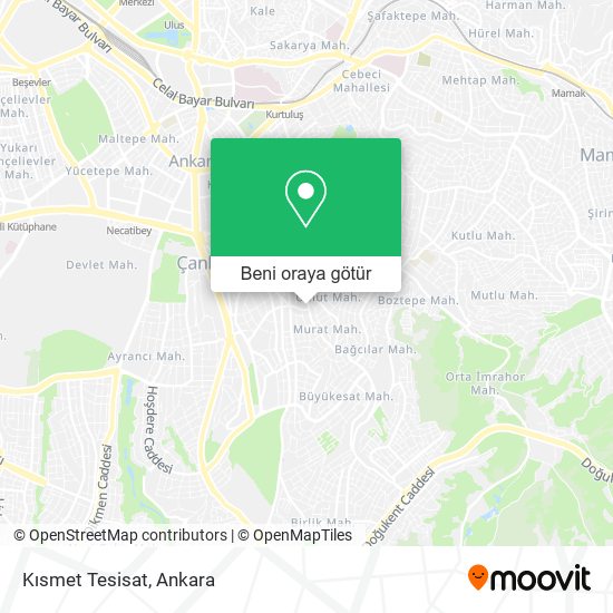 Kısmet Tesisat harita