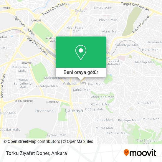 Torku Zıyafet Doner harita