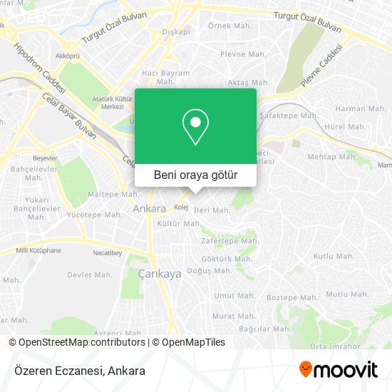Özeren Eczanesi harita