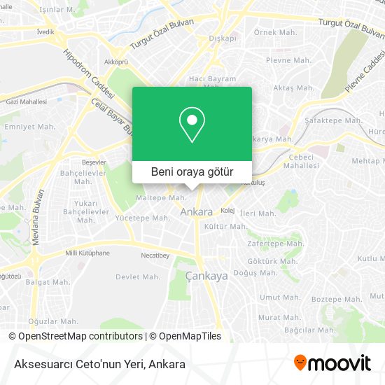 Aksesuarcı Ceto'nun Yeri harita