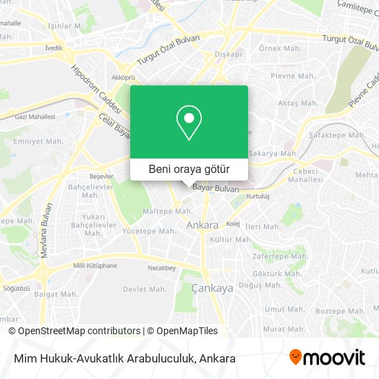 Mim Hukuk-Avukatlık Arabuluculuk harita