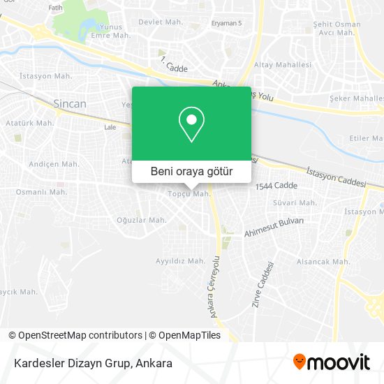 Kardesler Dizayn Grup harita
