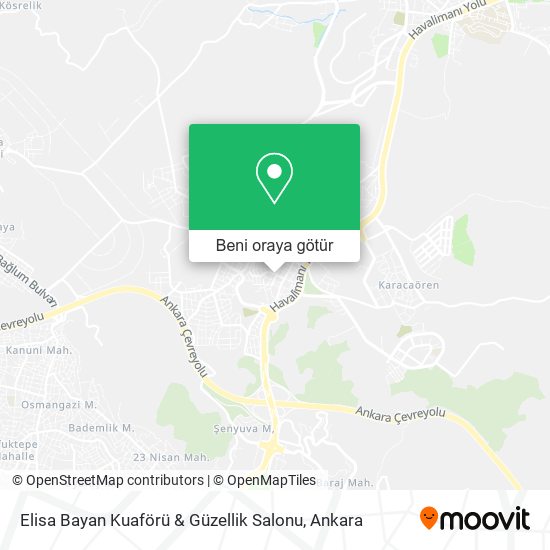 Elisa Bayan Kuaförü & Güzellik Salonu harita